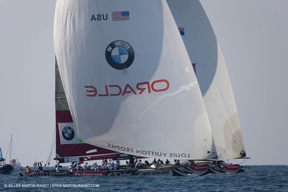 21 11 2010 - Dubai (UAE) - Dubai Louis Vuitton Trophy -  Round 2 - BMW ORACLE Racingg Vs Emirates Team New Zealand