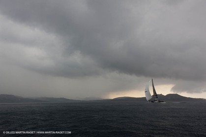 19 05 2010 - La Maddalena (ITA, Sardinia) Louis Vuitton Trophy - BMW ORACLE Racing - Training