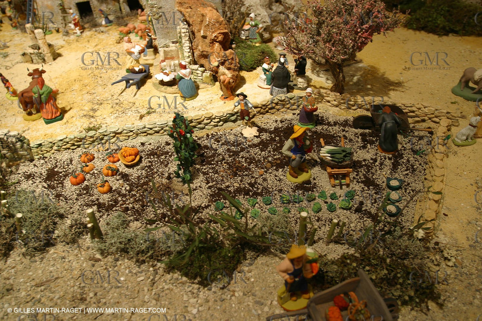 Great crib from les Saintes Maries de la mer (FRA, 13) for Christmas, December 2010