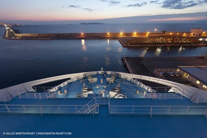30-01-12   Marseille (FRA,13) Bastia (FRA,Corse) Croisière inaugurale et baptême du Ferry PIANA de La Meridionale