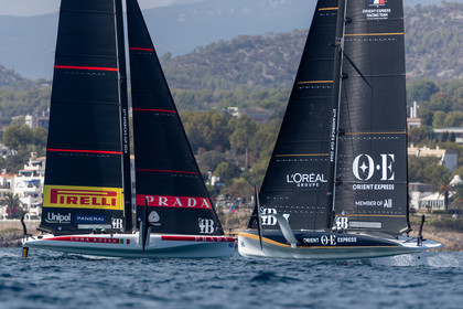 16 09 2023, Vilanova i La Geltru (ESP), 37th America's Cup, 1st Preliminary Regatta, Race Day 2