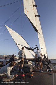 15 11 2009 - San Diego (USA, CA) - 33rd America's Cup - BMW ORACLE Racing - Wing Trials, Day 4