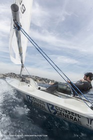 Laser Europa Cup 2014 - Training day - Antony Munoz (FRA)  Marseille (FRA,13) - 11 04 2014