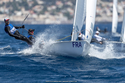 13 07 2023, Marseille (FRA) Paris 2024 Olympic Games Sailing Test Event, Day 5