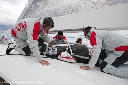 06 05 2010 - Portofino (ITA) - Nespresso Cup - Training onboard INDIO