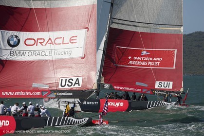 08 02 2009 - Auckland (NZL) - Louis Vuitton Pacific Series - Racing Day 8 - Round Robin 2