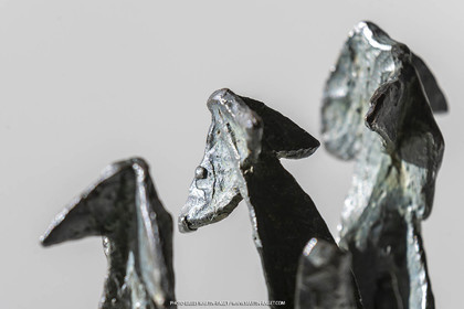 19 02 2020, Marseille (FRA,13), Oeuvre de Germaine Richier, Le Crochet ou Hydre 1954, Bronze patiné foncé, Numéroté HC1, Fondeur Susse, Paris, 14 x 13 x 7 cm, Collection particulière