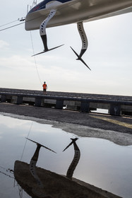 16 09 2023, Vilanova i La Geltru (ESP), 37th America's Cup, 1st Preliminary Regatta, Race Day 2