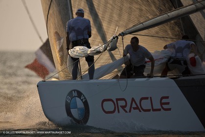14 11 2010 - Dubai (UAE) - Dubai Louis Vuitton Trophy -  BMW ORACLE Racing - Race Day 1 - Vs All 4 one