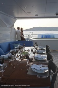 18 08 2011 - La Maddalena (ITA, Sardinia) - Motor yacht Inception