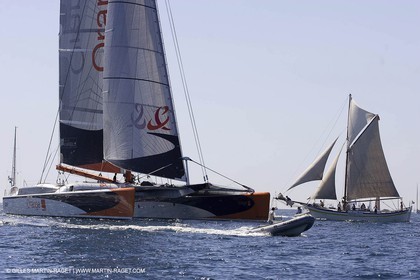 Orange II - Record Mediterranée 2004 - Arrivée à Marseille