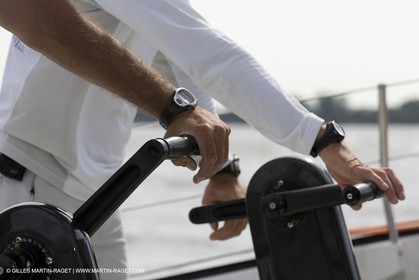 05 07 2012 - New York (USA) - Ocean Krys Race - Speed runs in fornt of NY city