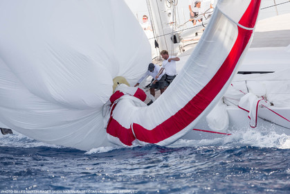 08 06 2016, Porto Cervo (ITA, Sardinia), Loro Piana Super Yachts Regatta, Race Day One, Unfurled