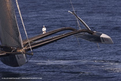 01 02 2010 - Valencia (ESP) - 33rd America's Cup - BMW ORACLE Racing -