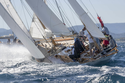 26 09 2022, Saint-Tropez (FRA,83), Voiles de Saint-Tropez 2022, Premier jour de course pour les IRC - ENtraînements pour les classiques