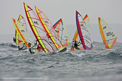 Semaine Olympique Française de Voile 2005 - Jour 1 - Mistral