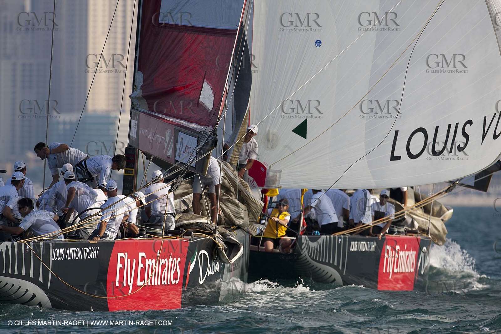 21 11 2010 - Dubai (UAE) - Dubai Louis Vuitton Trophy -  Round 2 - BMW ORACLE Racing