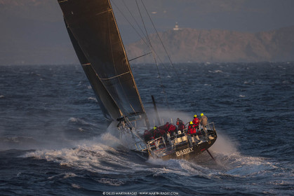 09 10 2017, Calvi (FRA,20), VOR 70 Babsy, Tentative de record autour de la Corse à la voile, skipper Franck Cammas