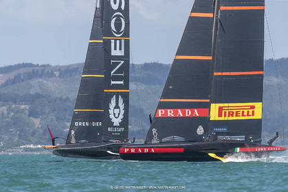 12 01 2021, Auckland (NZL), 36th America's Cup, Practice Racing