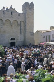 France, Provence, Traditions, Les Saintes Maries de la mer - Pélerinage gitan