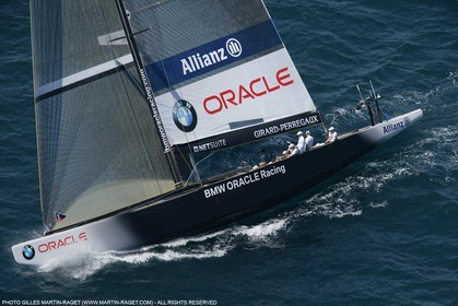 09 05 2007-Valencia (Spain)- 32nd America's Cup - Louis Vuitton Cup - RR2 - Day 11 - BMW ORACLE Racing