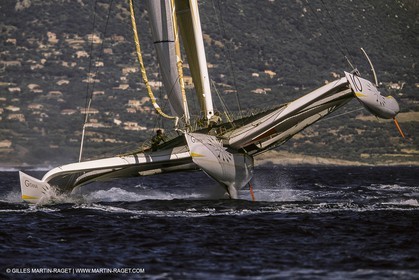 Course à la voile, multicoques, ORMA 60, Lionel Lemonchois, Gitana