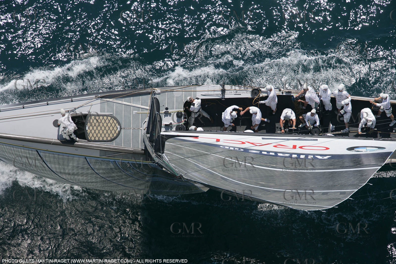 09 05 2007-Valencia (Spain)- 32nd America's Cup - Louis Vuitton Cup - RR2 - Day 11 - BMW ORACLE Racing