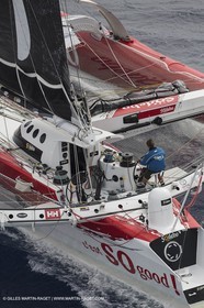 12 09 2012 - Marseille (FRA,13) - Trimaran Sodebo - Thomas Coville - Tentative contre le record de la Méditerranée