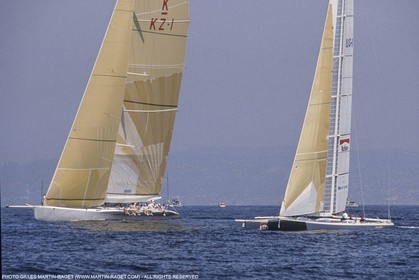Sailing, Yacht Racing, America's Cup XXVII, San Diego (USA,CA) 1988, Stars & Stripes Vs New Zealand