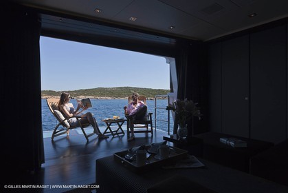 18 08 2011 - La Maddalena (ITA, Sardinia) - Motor yacht Inception