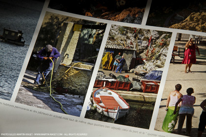 09 11 2010 - Marseille (FRA,13) - Photos du livre Calanques, si proches, si lointaines, Ed. Cres, Texte Juliette Lembot, Photos Gilles Martin-Raget