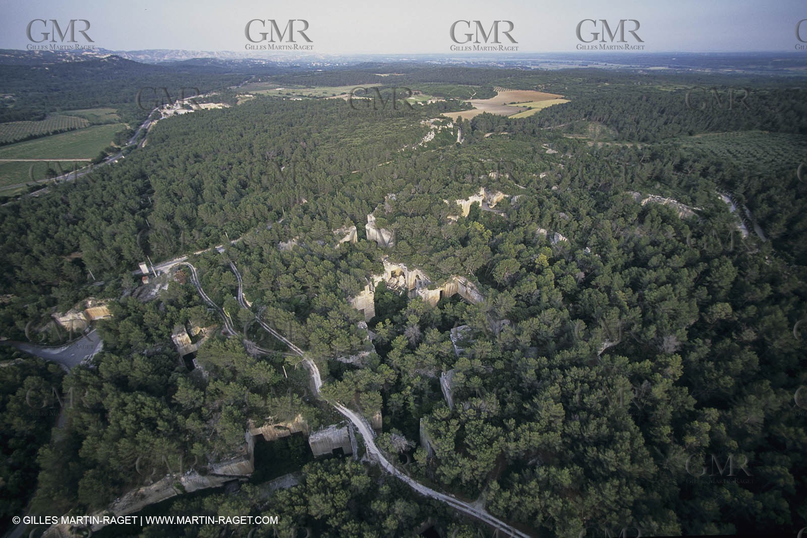 France, Provence, Carrières de pierres de Fontvieille