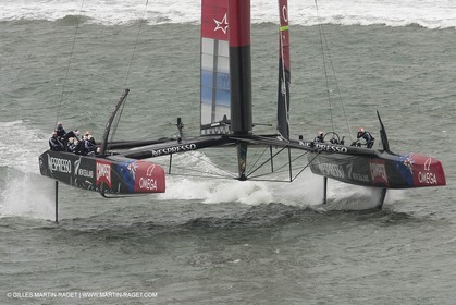 27 07 2013 - San Francisco (USA,CA) - 34th America's Cup - Louis Vuitton Cup - Race Day 12 - Emirates Team New Zealand vs Artemis Racing (DNS)