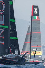 24 08 2024, Barcelona (ESP), Louis Vuitton 37th America's Cup, Louis Vuitton Prelilinary Regatta, Race Day 3