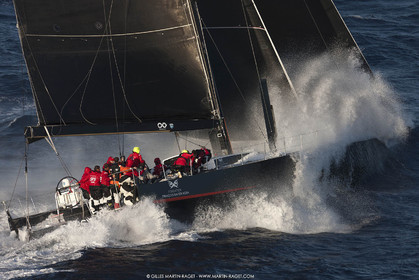 09 10 2017, Calvi (FRA,20), VOR 70 Babsy, Tentative de record autour de la Corse à la voile, skipper Franck Cammas