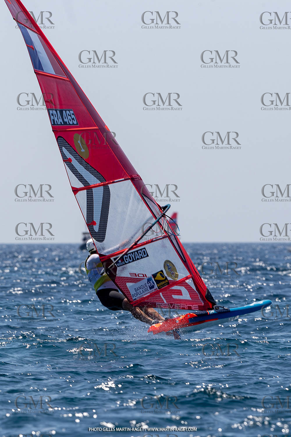 16 07 2023, Marseille, (FRA), Paris 2024 Olympic Games 2024 Sailing Test Event, Day 8, Medal race IQ Foil Men, Thomas Goyard (FRA)