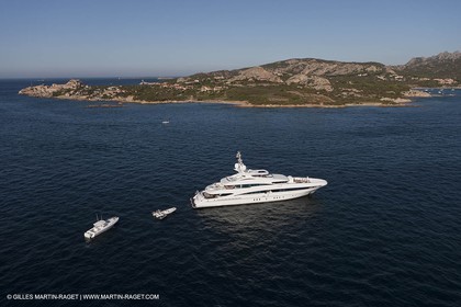 18 08 2011 - La Maddalena (ITA, Sardinia) - Motor yacht Inception