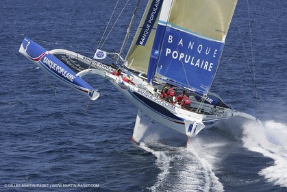 Banque Populaire 4 -  Grand Prix de Corse - courses Inshore