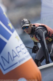 10 04 2015, Marseille (FRA), Yachting Club de la Pointe Rouge - Coupe Internationale de Printemps des 470, Day 3