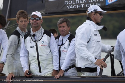 04 08 2010 - Cowes (UK, IOW) - The 1851 Cup -  BMW ORACLE Racing - Day 2
