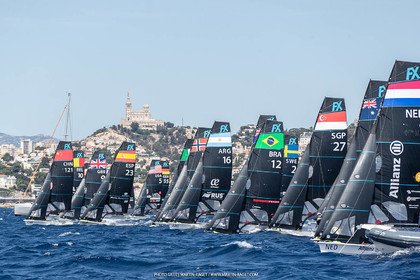 13 07 2023, Marseille (FRA) Paris 2024 Olympic Games Sailing Test Event, Day 5