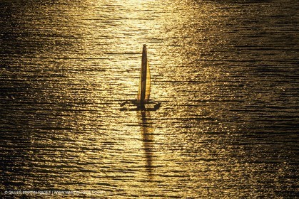 Course à la voile, multicoques, ORMA 60, Lionel Lemonchois, Gitana
