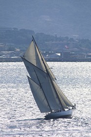 Sailing, Classic yachts, Niouargue 1994, Saint-Tropez (FRA)