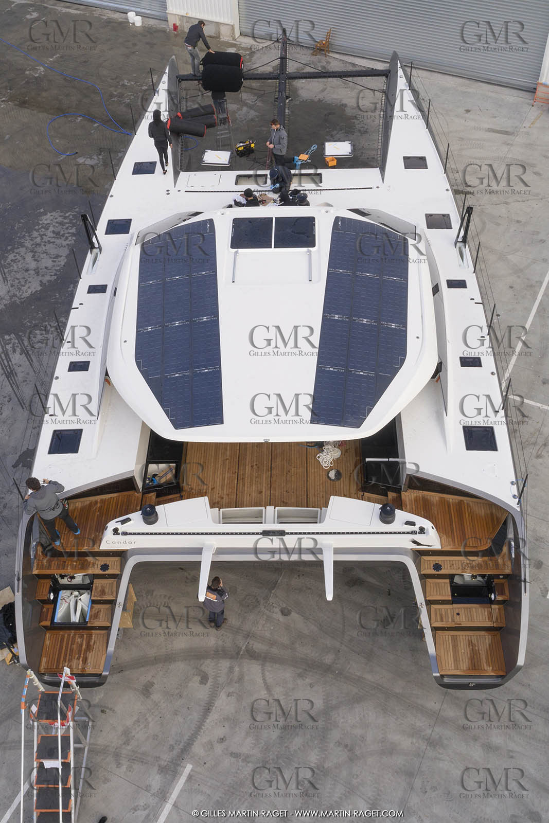 17 01 2018, La Grande Motte (FRA), Gunboat 68  1 launch