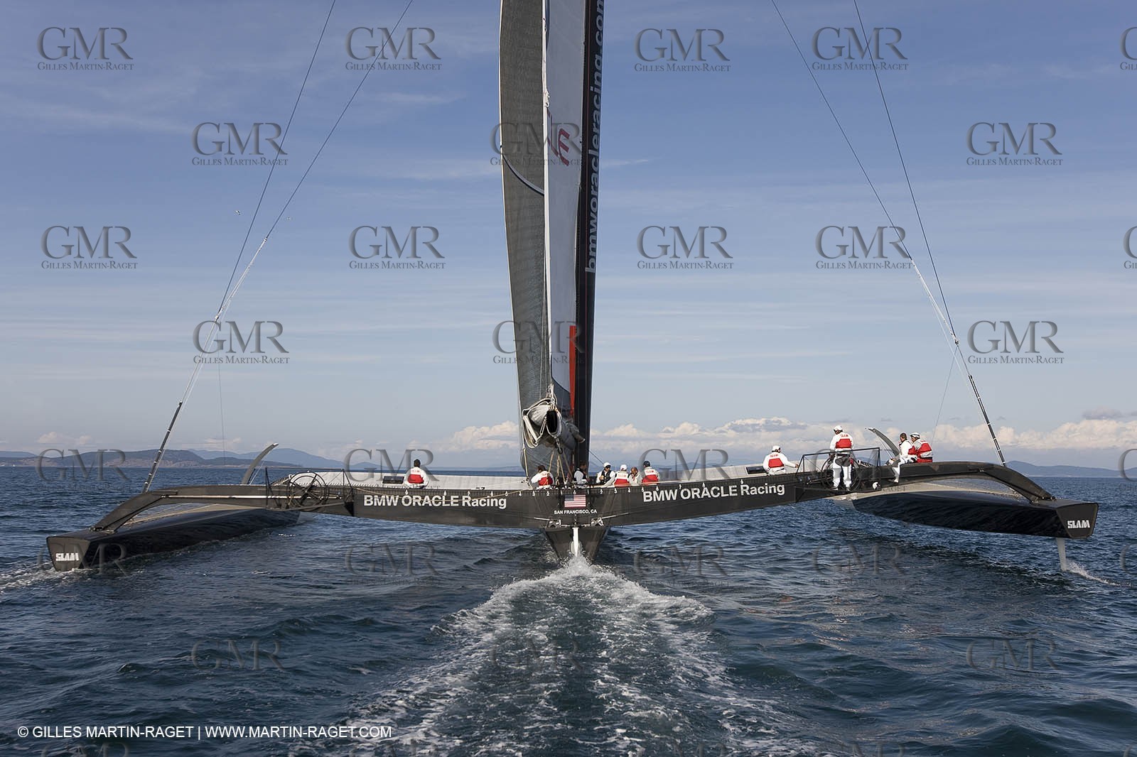 08 07 2008 - Valencia (ESP) - 33rd America's Cup - BMW ORACLE Racing