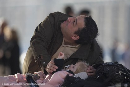 02 02 2013 Marseille (FRA,13) - Opening of the shadehouse and renovated historical Vieux Port
