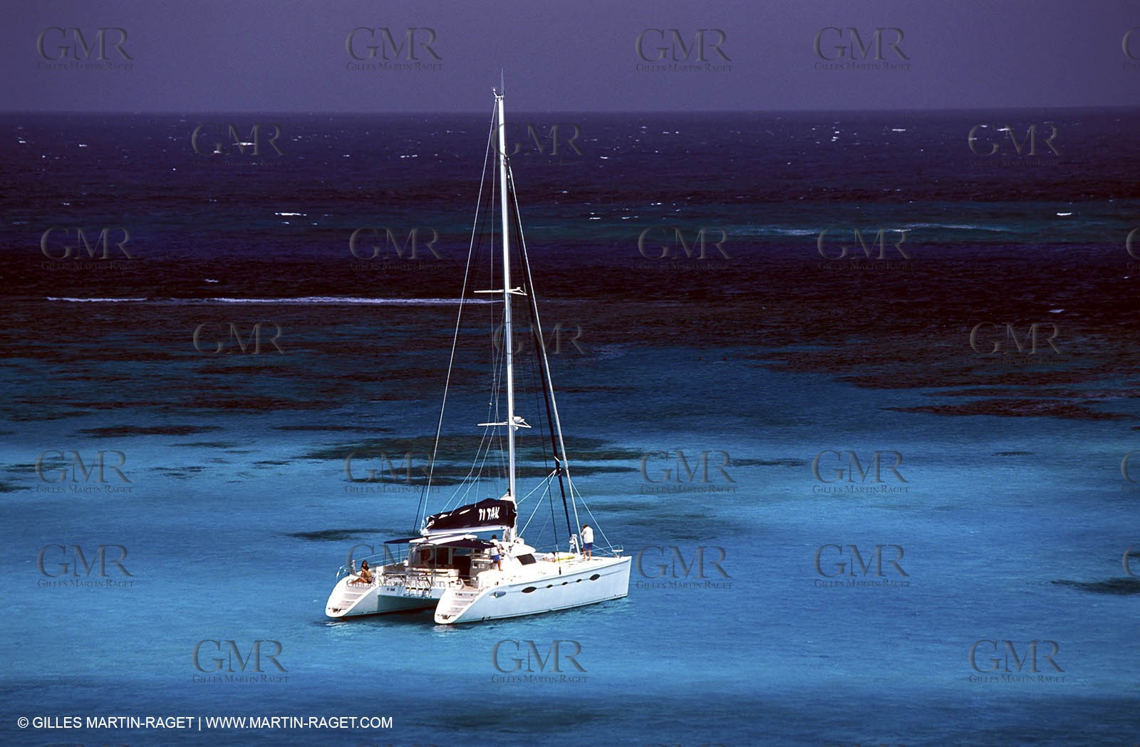 Cruising multihull mooring