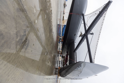 21 07 2020, La Grande Motte (FRA), Gunboat, Gunboat 68 SeaTilt out of the shed