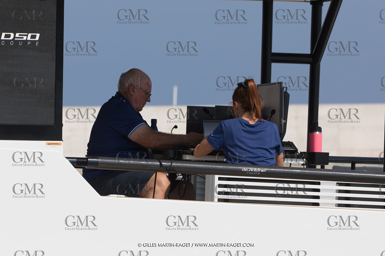 24 08 2024, Barcelona (ESP), Louis Vuitton 37th America's Cup, Louis Vuitton Prelilinary Regatta, Race Day 3