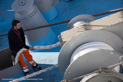 16 02 2012 - Ajaccio (FRA, Corse) - Compagnie la Méridionale - Le Piana en escale à Ajaccio